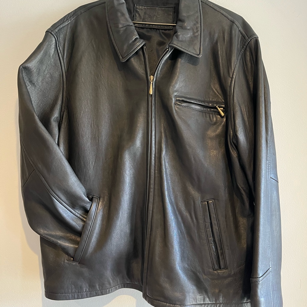 Vintage Genuine Leather Jacket